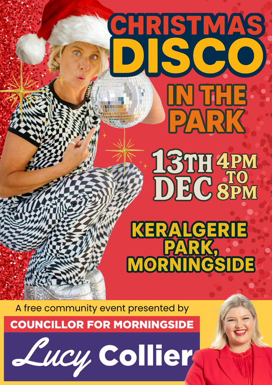 Christmas Disco in The Park, Morningside DEC 13 th FOOD SITE 4pm to 8pm