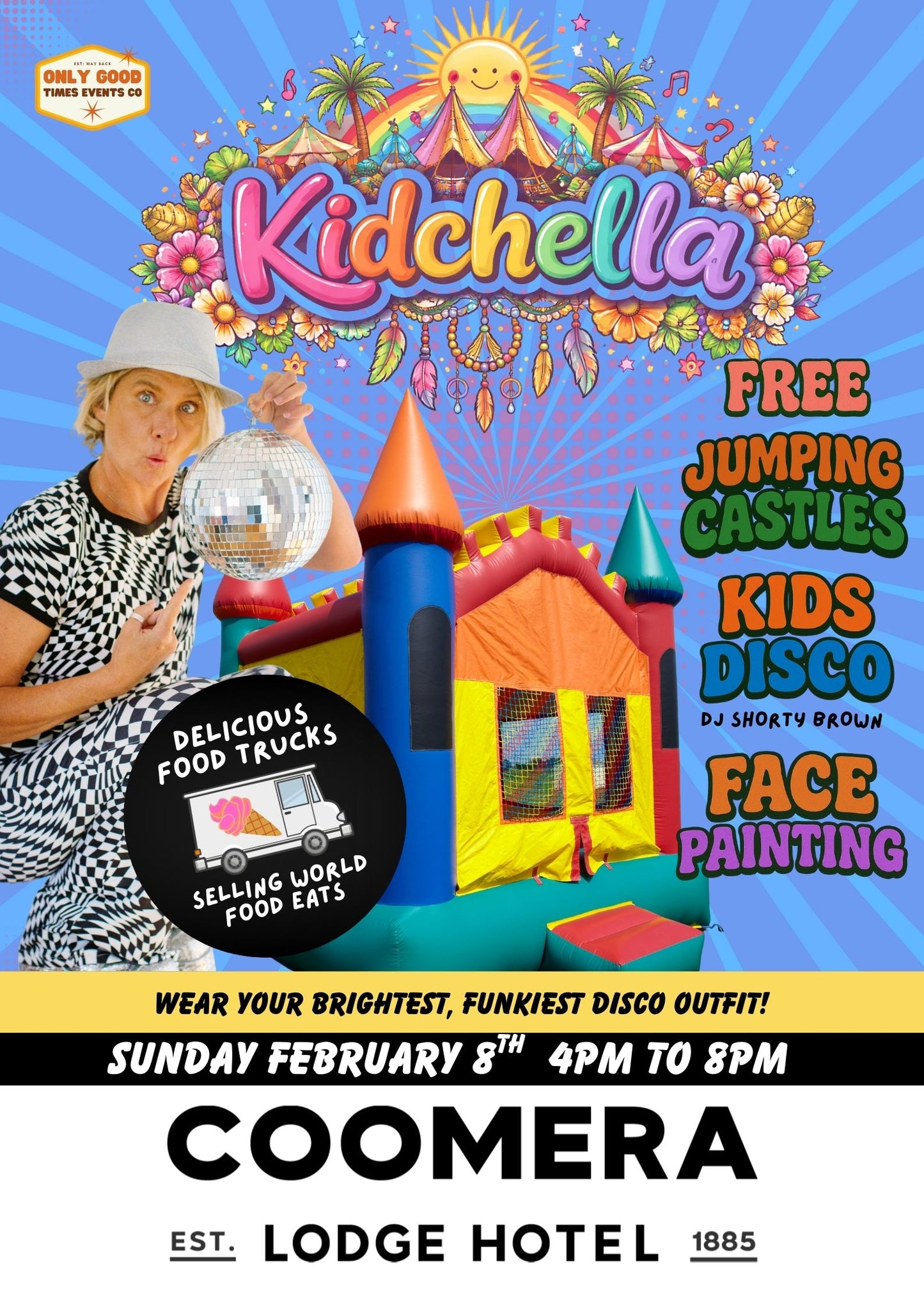 Kidchella - Coomera - Food Truck Site - Feb 8th 4pm to 8pm