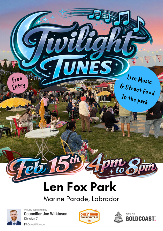 Twilight Tunes Feb 15th Labrador 4-8pm 3x3 MARKET site