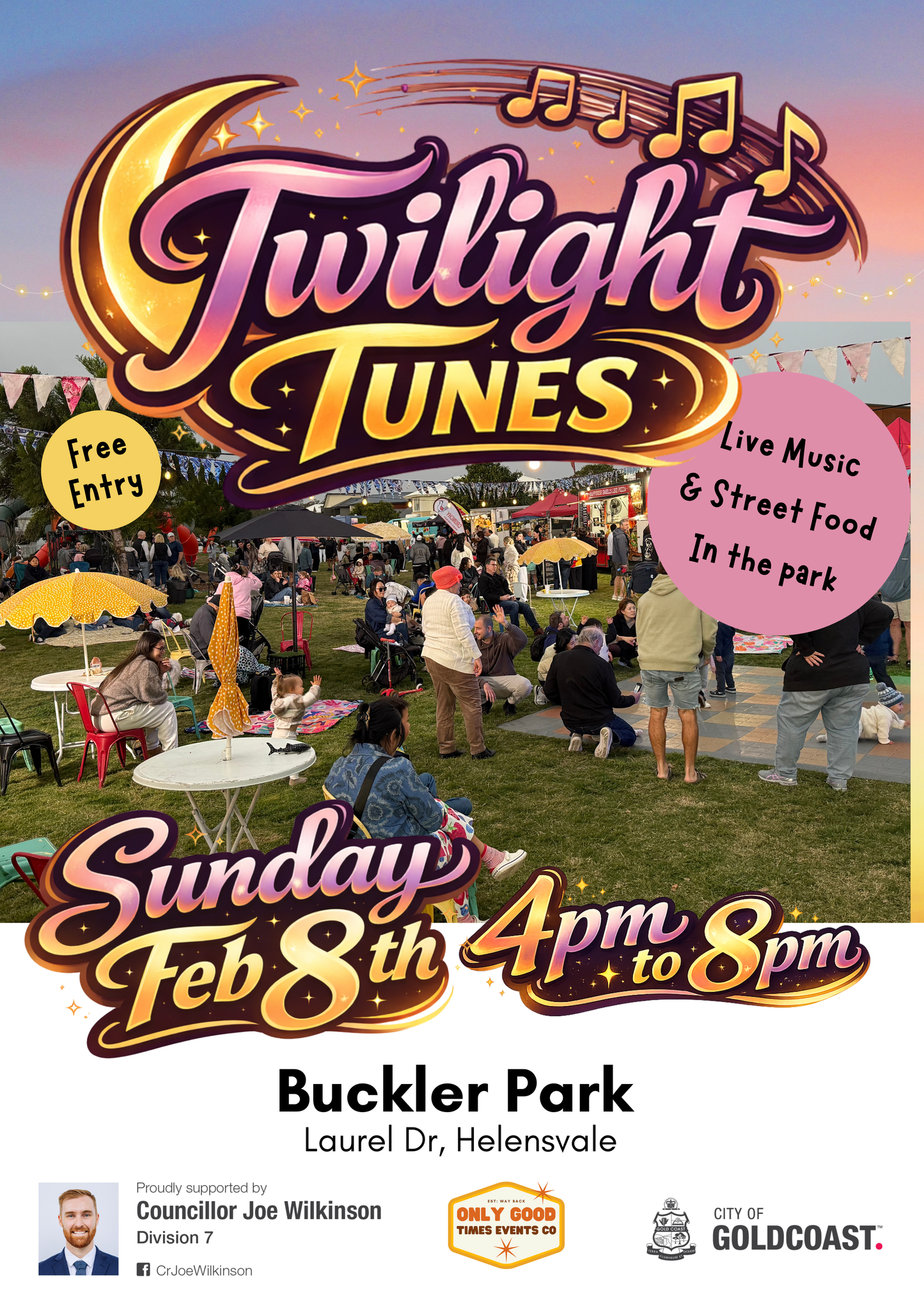 Twilight Tunes - Helensvale - Feb 8th FOOD SITE