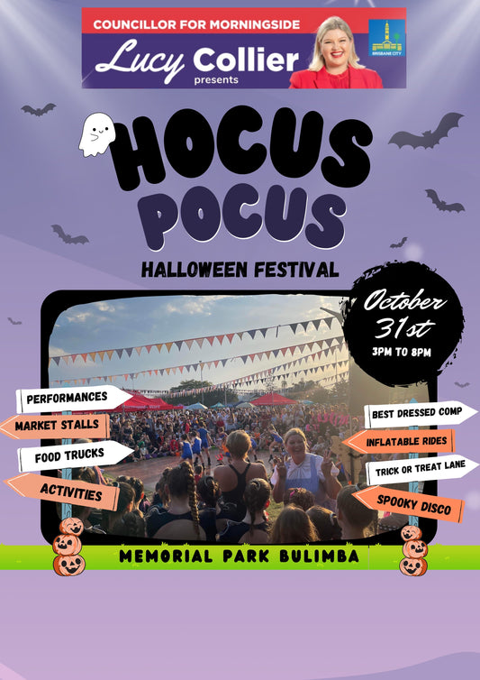 Hocus Pocus - Halloween Festival Oct 31st 3pm to 8pm 3x3 MARKET site